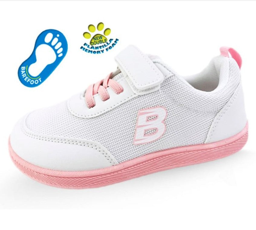 Tenis Niñas Respetuoso textil Velcro Blanco