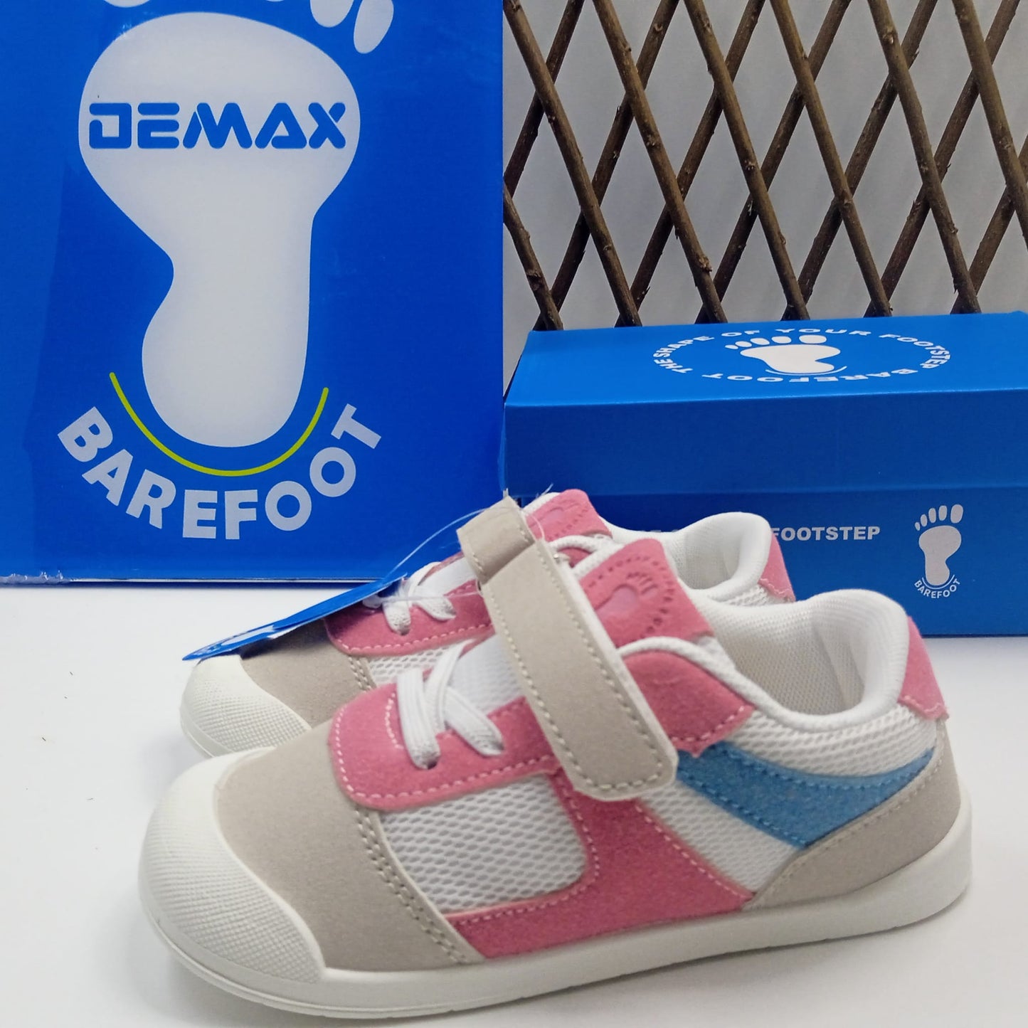 Zapatilla Deportiva Barefoot Infantil - Rosa