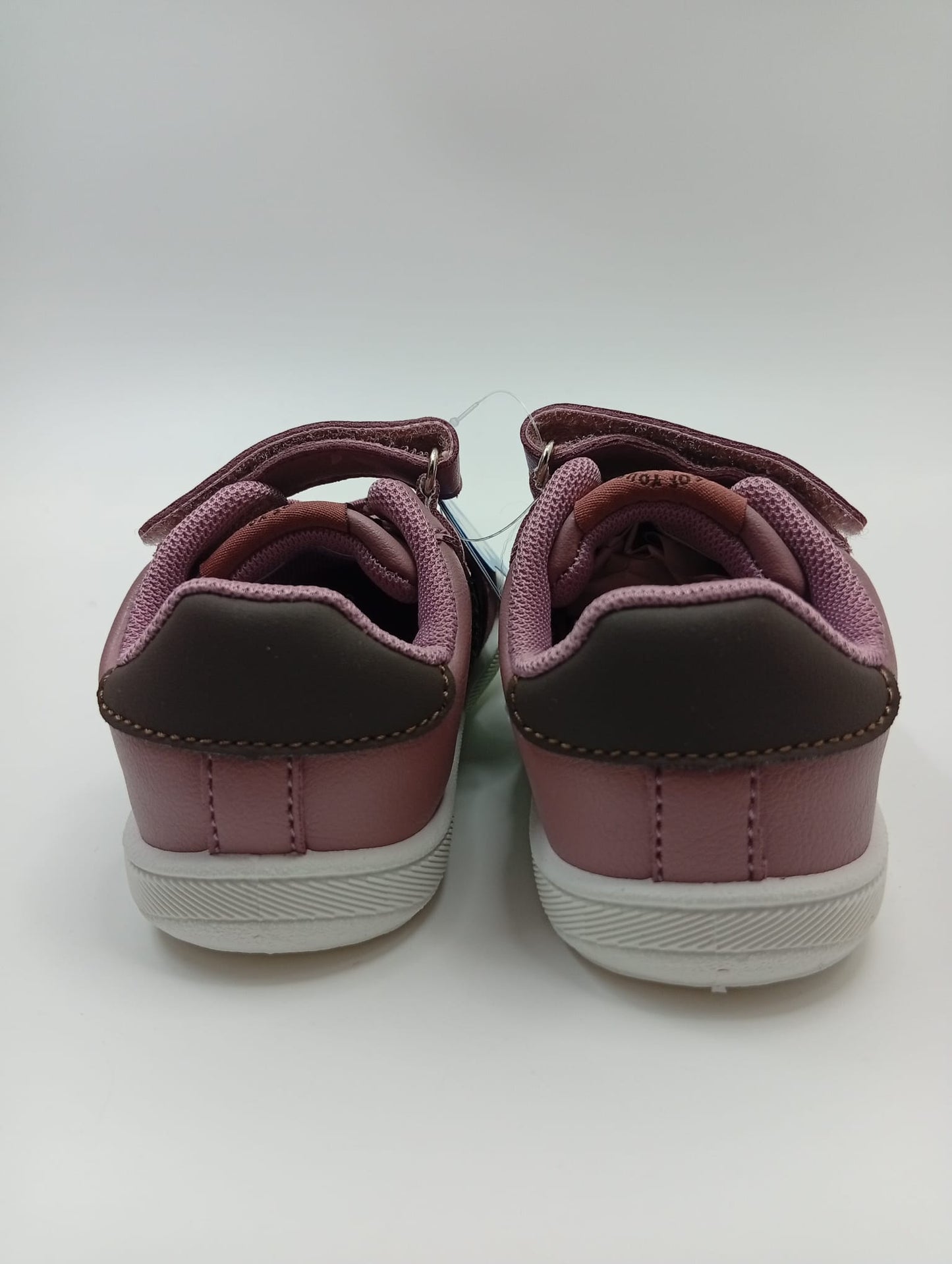 Tenis Niños Respetuoso Velcro Morado