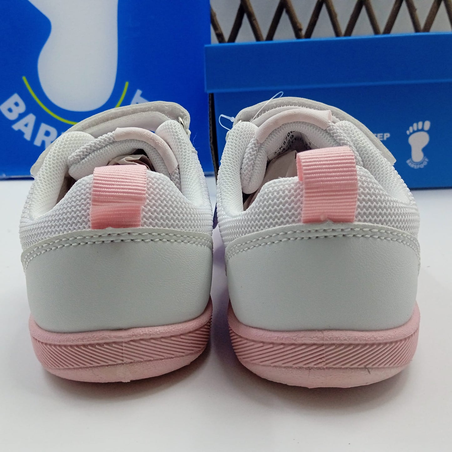 Tenis Niñas Respetuoso textil Velcro Blanco