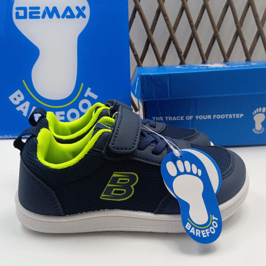 Tenis Niños y Bebes Respetuoso textil Velcro Azul