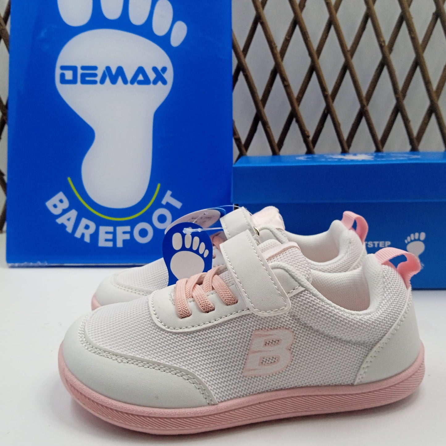 Tenis Niñas Respetuoso textil Velcro Blanco
