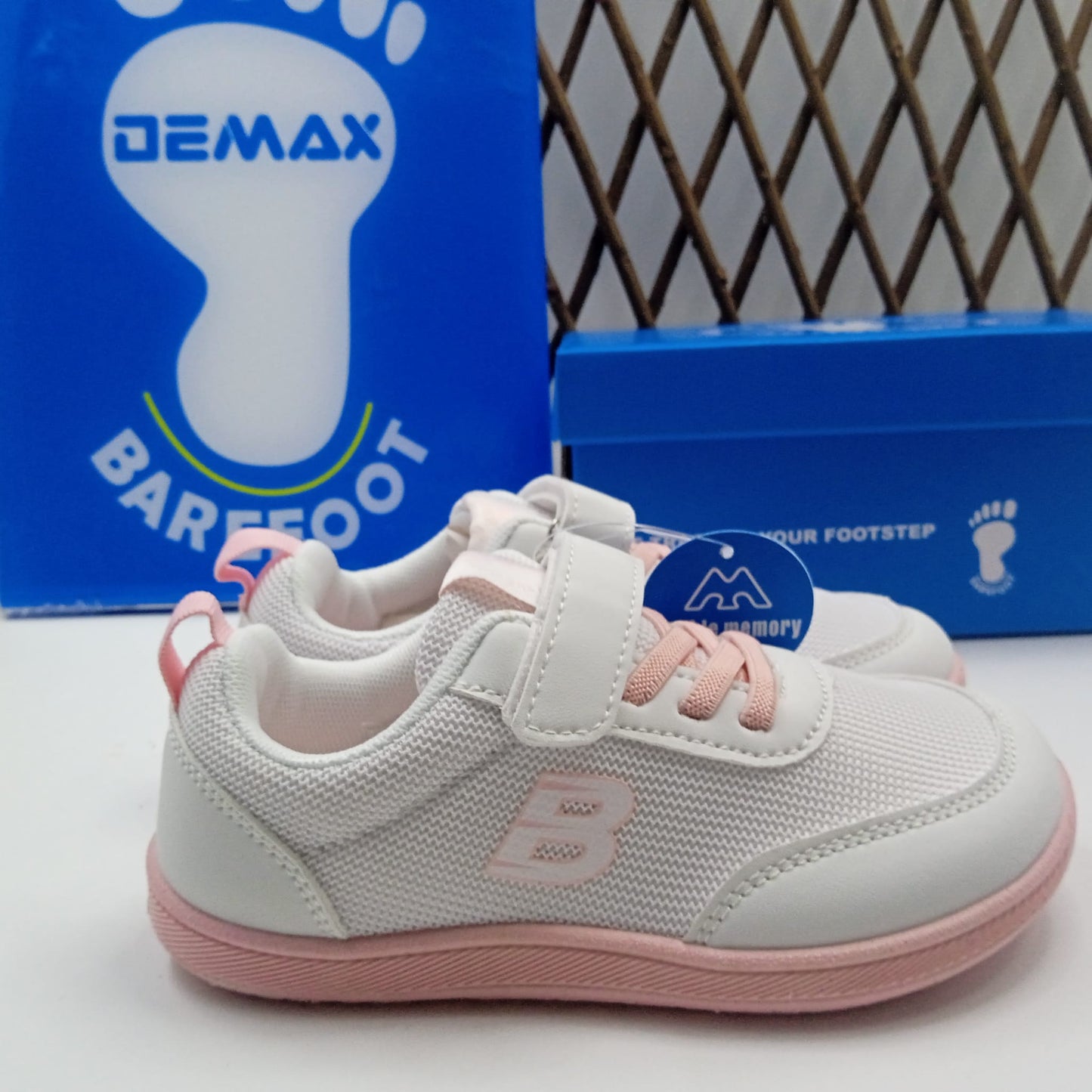 Tenis Niñas Respetuoso textil Velcro Blanco