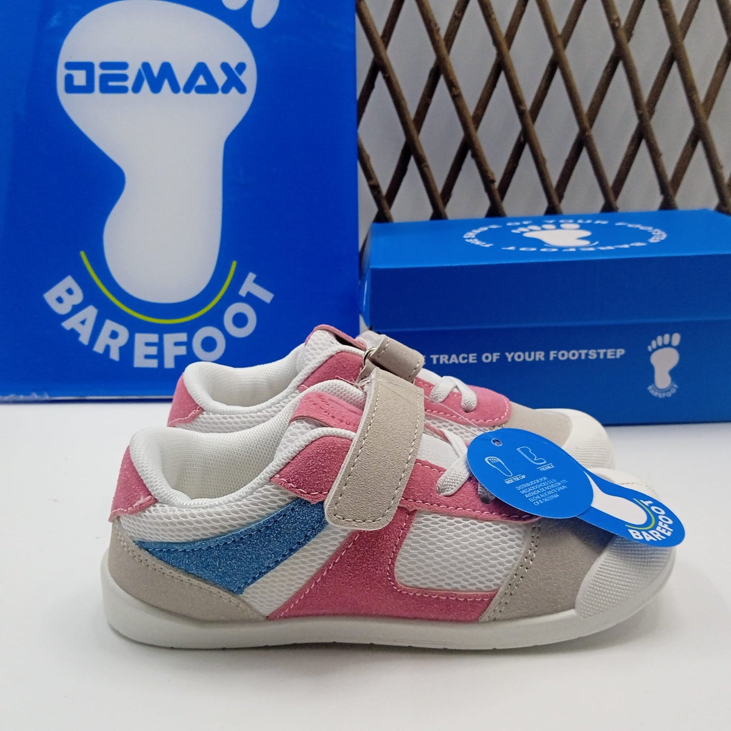 Zapatilla Deportiva Barefoot Infantil - Rosa
