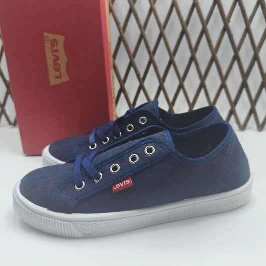 Zapatillas Deportivas Mujer Azul Vintage Levi,s