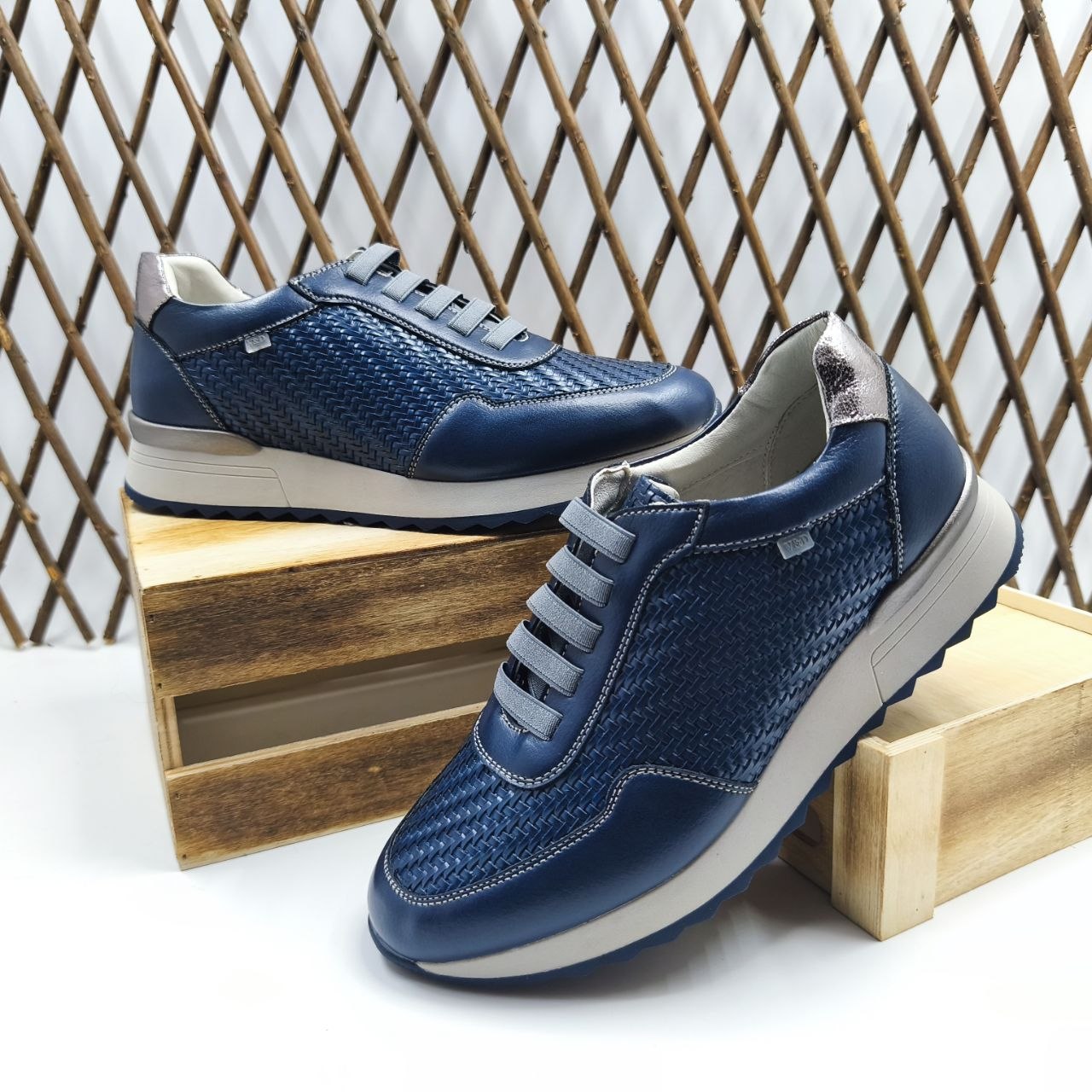 Zapatillas Deportivas Mujer Verano Transpirables  Súper Cómodos Suela de Goma Antideslizante Zapatos Casual Primavera Color Azul